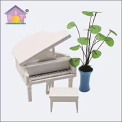 मिनिएचर कलेक्शन फर्नीचर क्राफ्ट सेट