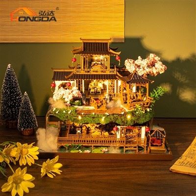 Luxury Diy Chinese Style Doll House Luxury Diy Chinese Style Doll House